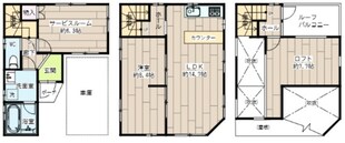 中幸町4丁目戸建の物件間取画像